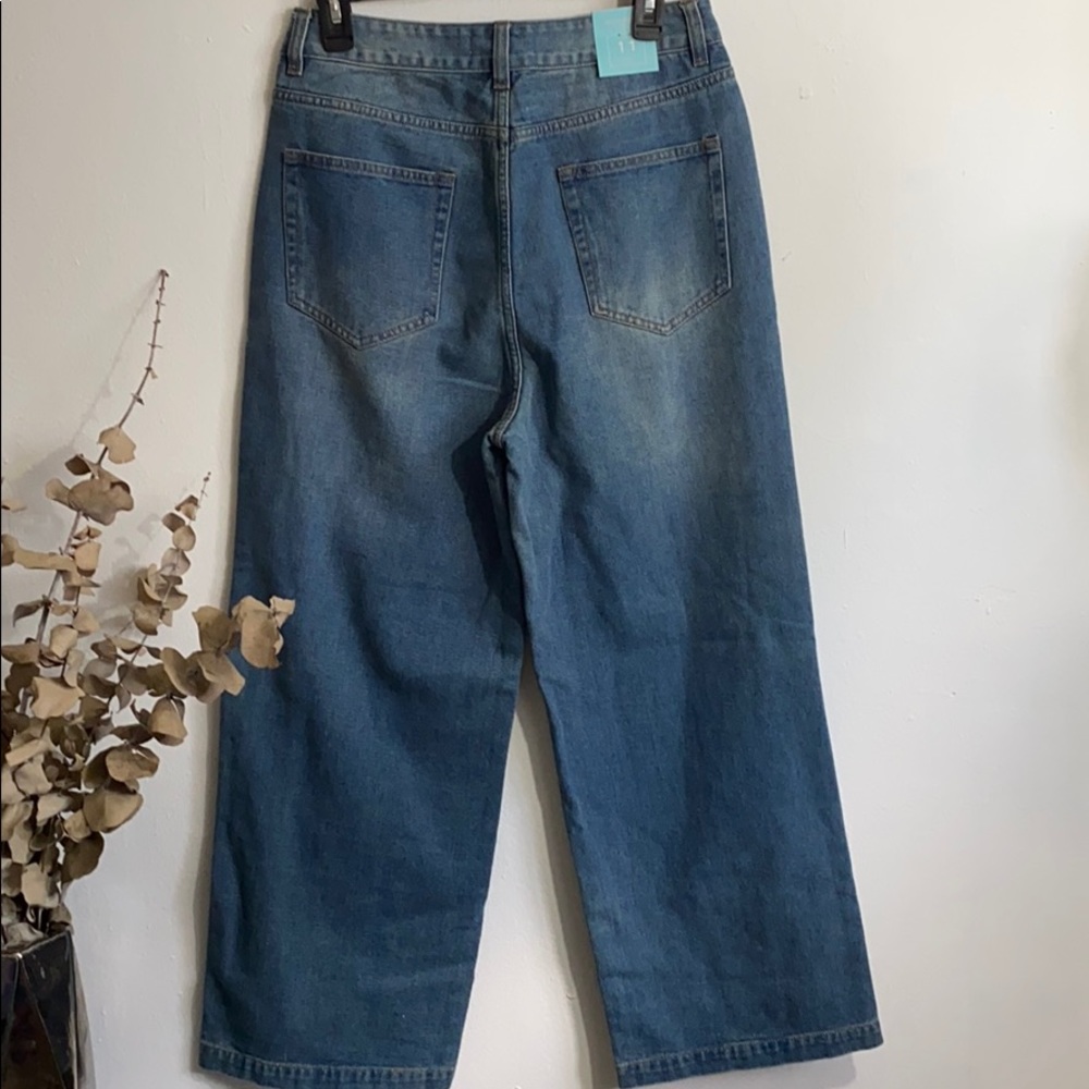 Forever 21 Wide Leg Jeans - Picture 7 of 8